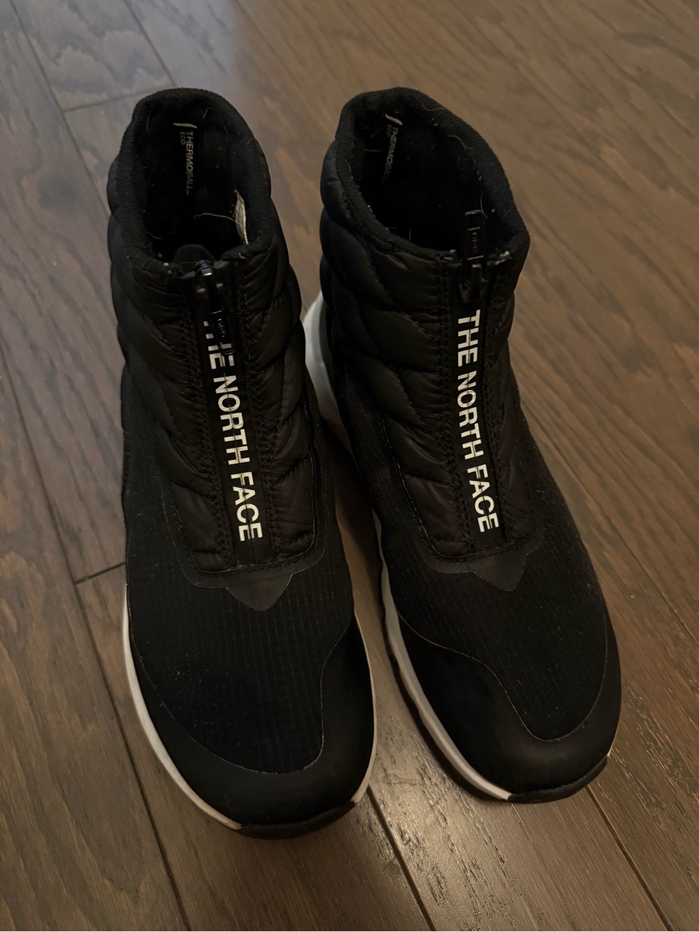 The North Face Black Women's Bootie Inner Label Detail